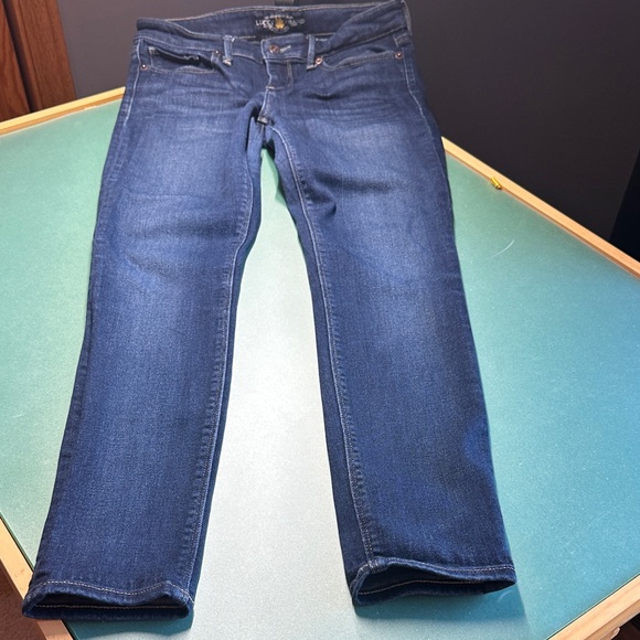 Lucky Brand Dark Blue Women's Straight Leg Jeans - Picture 1 of 10